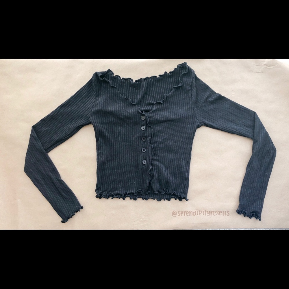 Cropped lettuce top
